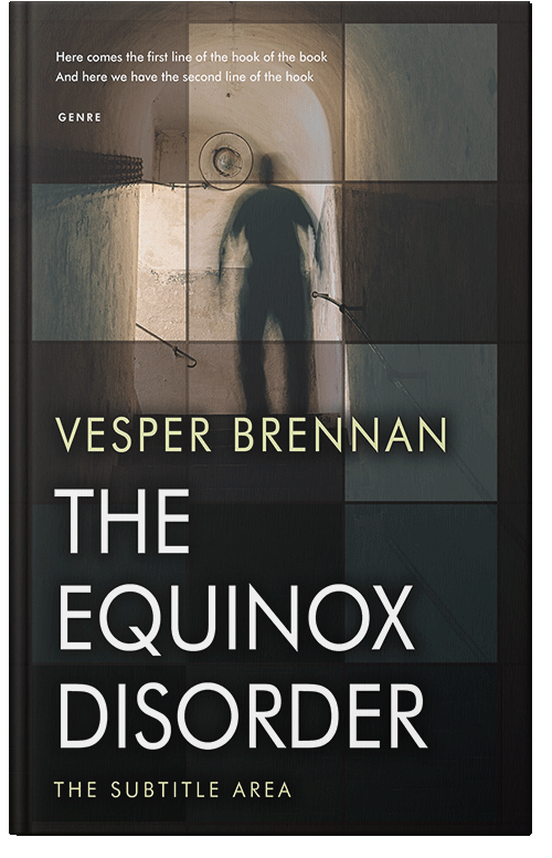 Front view of Heavy Metal #9991 - Premade Mystery & Thriller & Suspense Book Cover