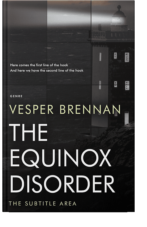 Front view of Cod Gray #9997 - Premade Mystery & Thriller & Suspense Book Cover