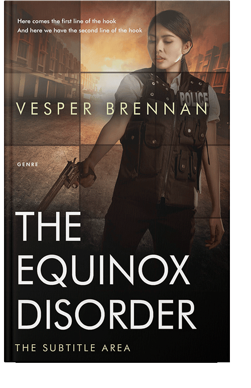 Front view of Night Rider #9998 - Premade Mystery & Thriller & Suspense Book Cover