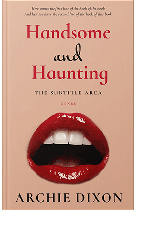 Pre Made Book Cover Cashmere