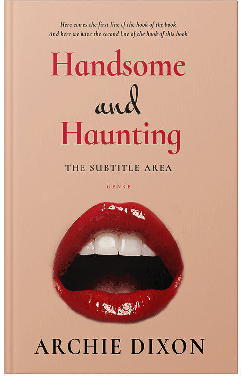 Front view of Premade Erotica Book Cover - Cashmere