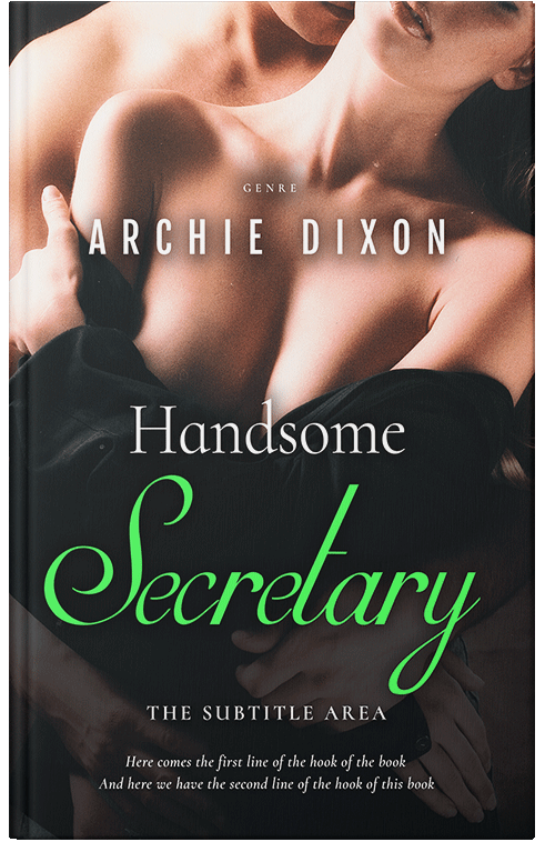 Front view of Brandy #10009 - Premade Erotica Book Cover