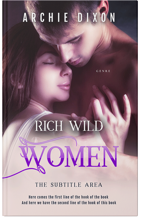 Front view of Premade Erotica Book Cover - Tamarind