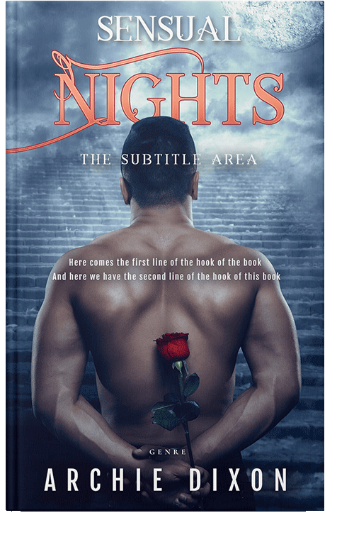 Front view of Fiord #10014 - Premade Erotica Book Cover