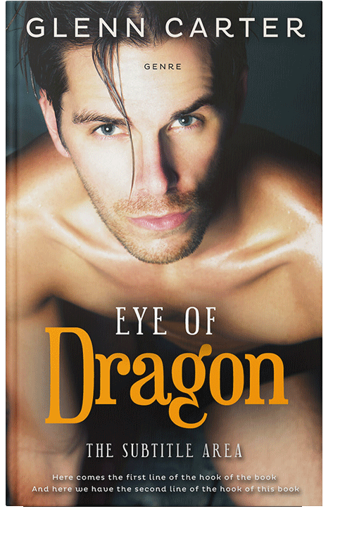 Front view of Shark #10024 - Premade Erotica Book Cover | BookCoverZone