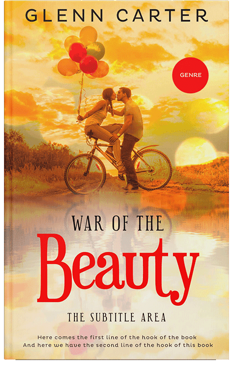 Front view of Wheat #10037 - Premade Romance Book Cover | BookCoverZone