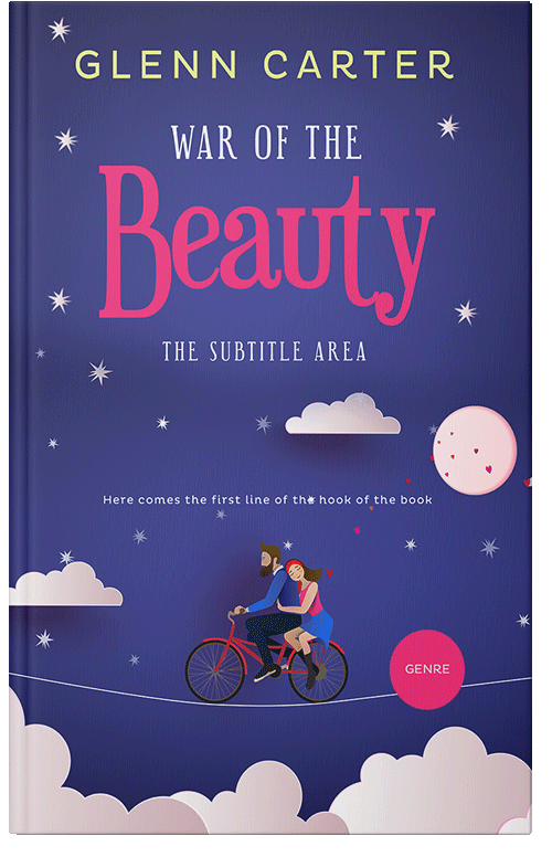 Front view of Premade Romance Book Cover - Minsk