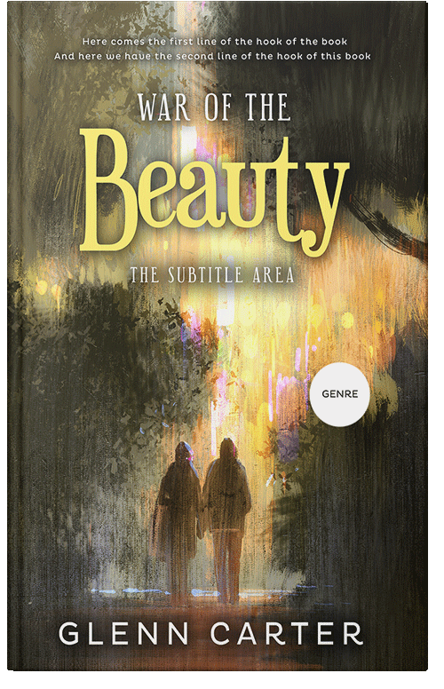 Front view of Premade Romance Book Cover - Mondo