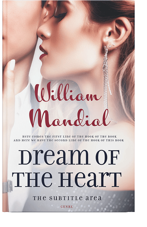 Front view of Bizarre #10055 - Premade Erotica Book Cover