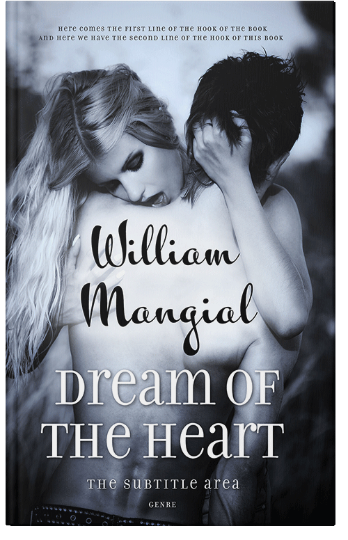 Front view of Charade #10057 - Premade Erotica Book Cover