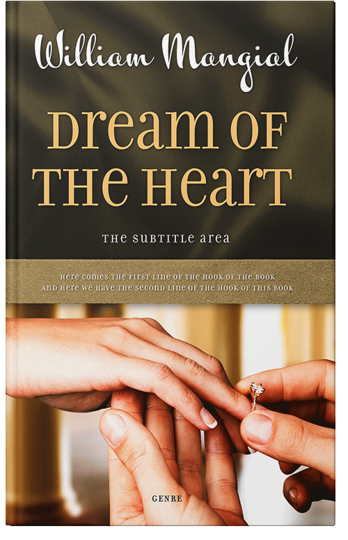 Front view of New Orleans #10068 - Premade Romance Book Cover