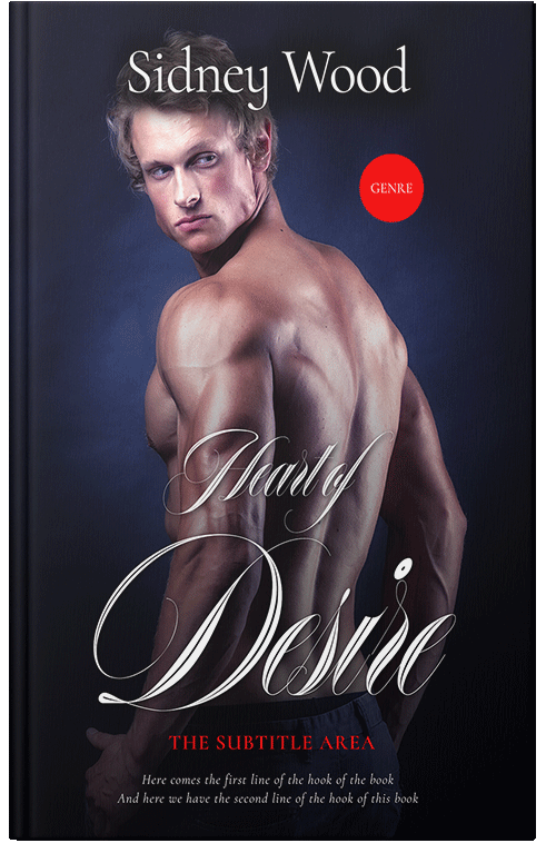 Front view of Premade Erotica Book Cover - Oriental Pink