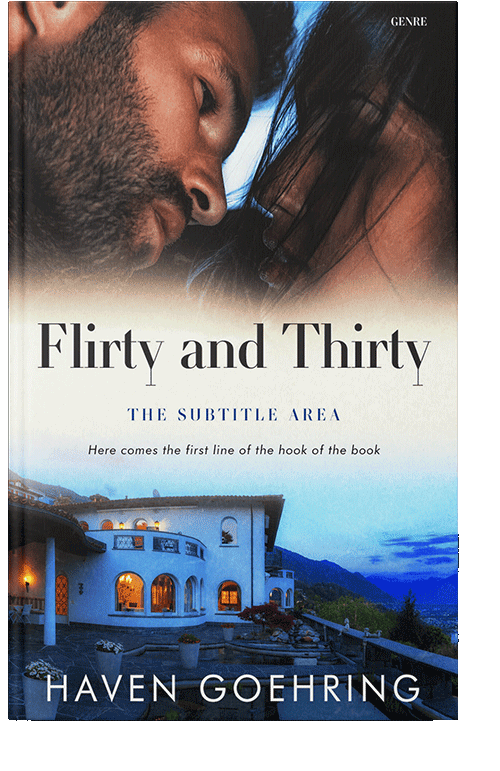 Front view of Pearl Bush #10091 - Premade Erotica Book Cover