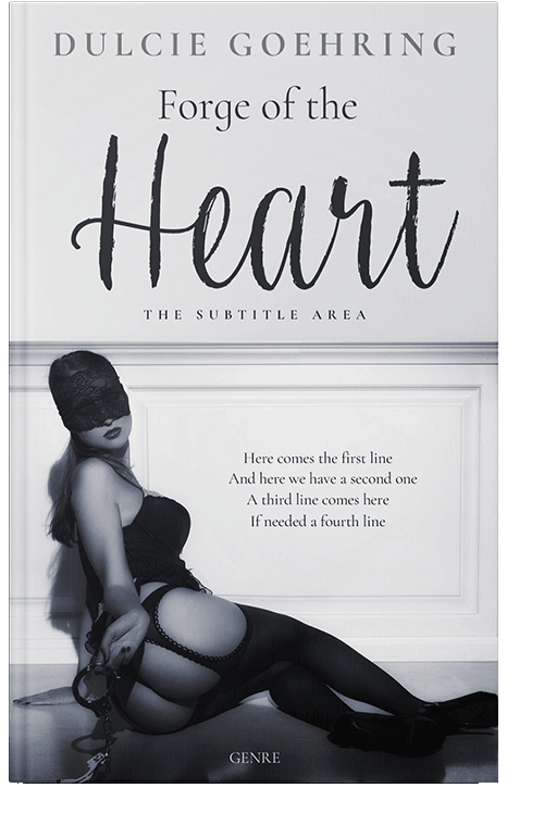 Front view of Shark #10109 - Premade Erotica Book Cover