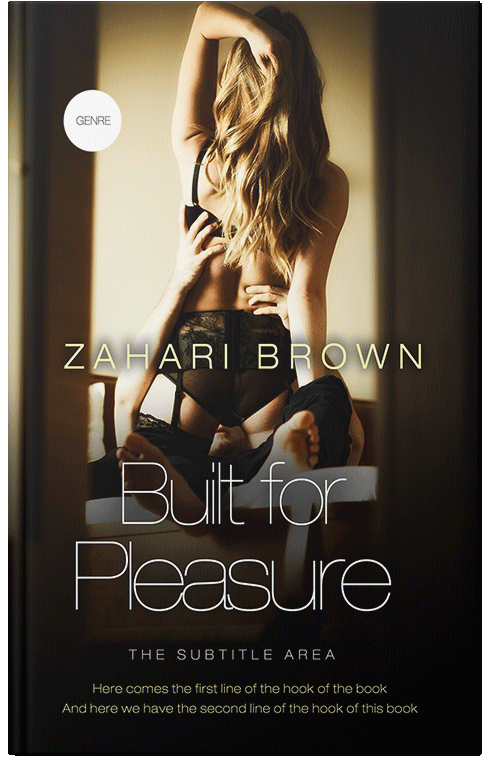 Front view of Premade Erotica Book Cover - Pavlova