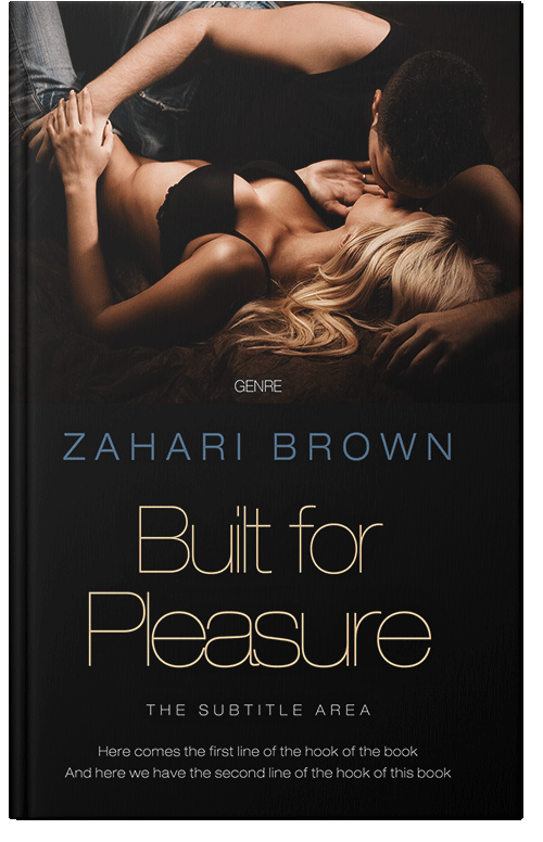 Front view of Premade Erotica Book Cover - Antique Brass