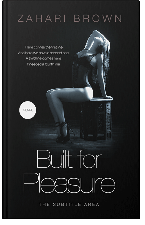 Front view of Premade Erotica Book Cover - Woodsmoke