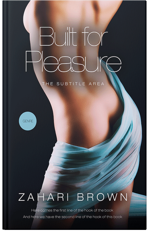 Front view of Premade Erotica Book Cover - Clam Shell