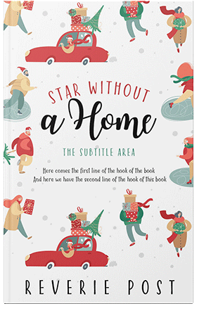 Pre Made Book Cover Foggy Gray