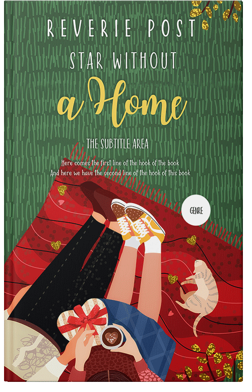 Front view of Premade Romance Book Cover - Tom Thumb