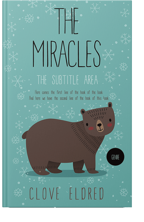 Front view of Neptune #10152 - Premade Abstract Book Cover