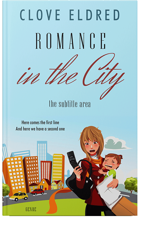 Front view of Ice Cold #10156 - Premade Chick Lit Book Cover