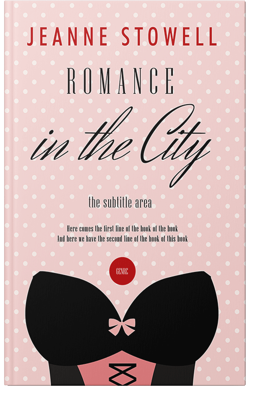 Front view of Premade Romance Book Cover - Cod Gray