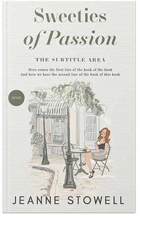 Pre Made Book Cover Pampas