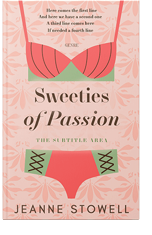 Pre Made Book Cover Mandys Pink