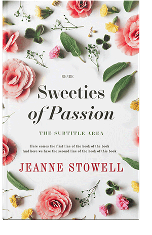 Pre Made Book Cover Pearl Bush