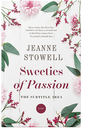 Pre Made Book Cover Soft Peach