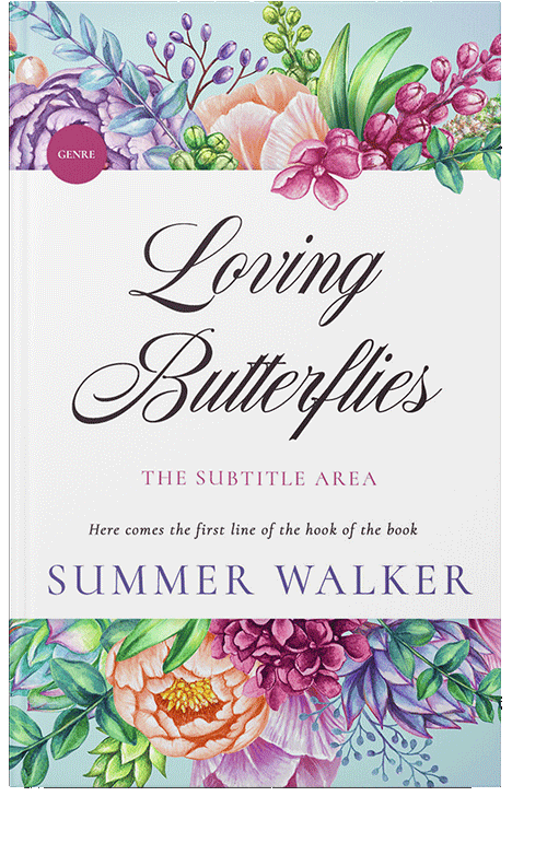 Front view of Gray Suit #10188 - Premade Romance Book Cover