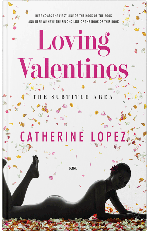 Front view of Pearl Bush #10208 - Premade Erotica Book Cover