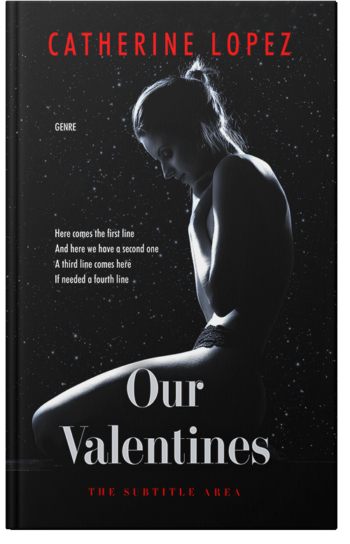 Front view of Cod Gray #10209 - Premade Erotica Book Cover