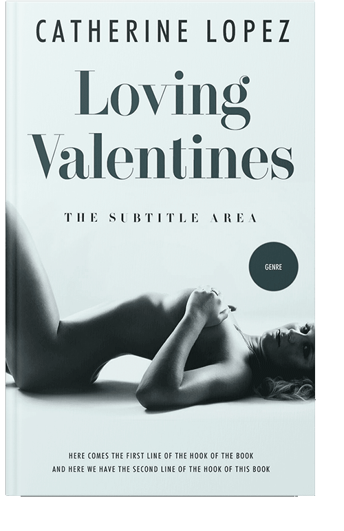 Front view of Catskill White #10212 - Premade Erotica Book Cover