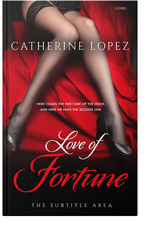 Pre Made Book Cover Flush Mahogany