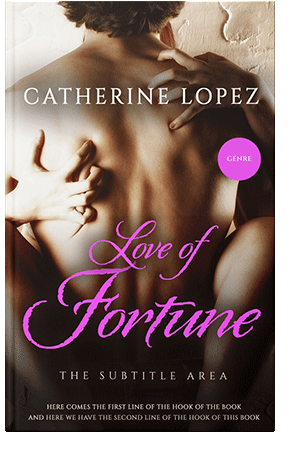 Pre Made Book Cover Cavern Pink