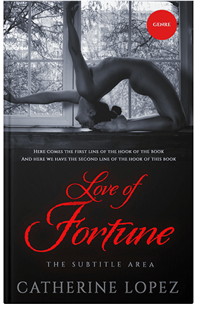 Pre Made Book Cover Oriental Pink