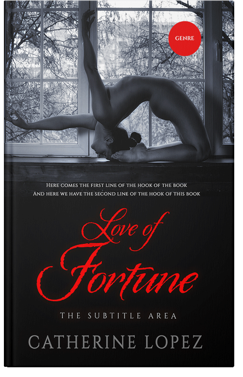 Front view of Oriental Pink #10218 - Premade Erotica Book Cover