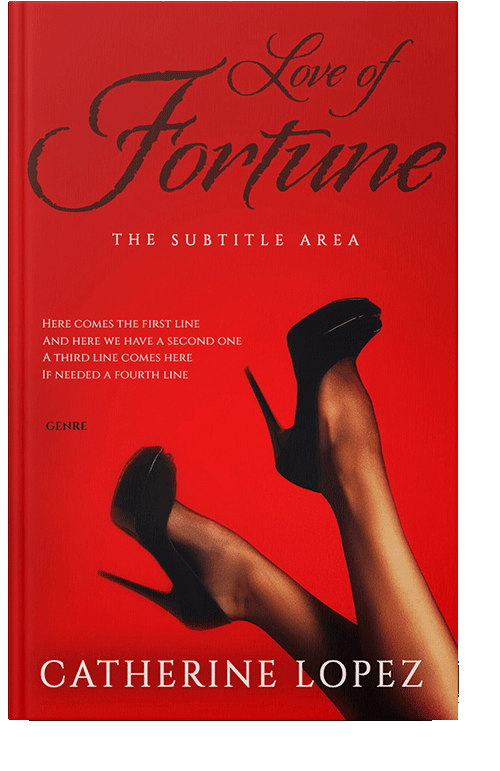 Front view of Monza #10223 - Premade Erotica Book Cover