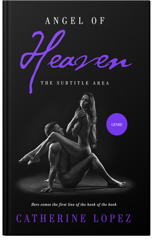 Front view of Cod Gray #10228 - Premade Erotica Book Cover