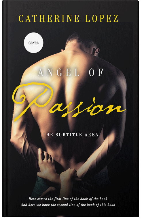 Front view of Cod Gray #10231 - Premade Erotica Book Cover