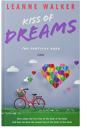 Pre Made Book Cover Cadet Blue