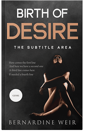 Pre Made Book Cover Cod Gray