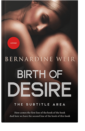 Pre Made Book Cover Oriental Pink