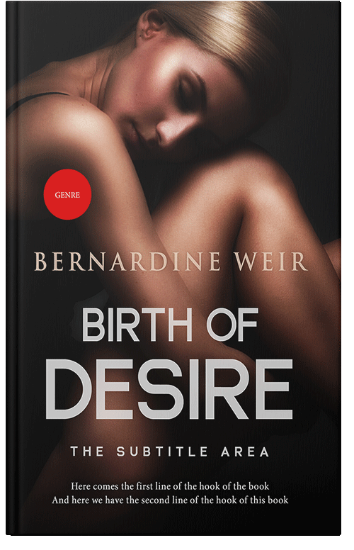 Front view of Premade Erotica Book Cover - Oriental Pink