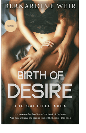 Pre Made Book Cover Brandy