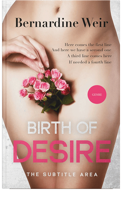 Front view of Bone #10249 - Premade Erotica Book Cover