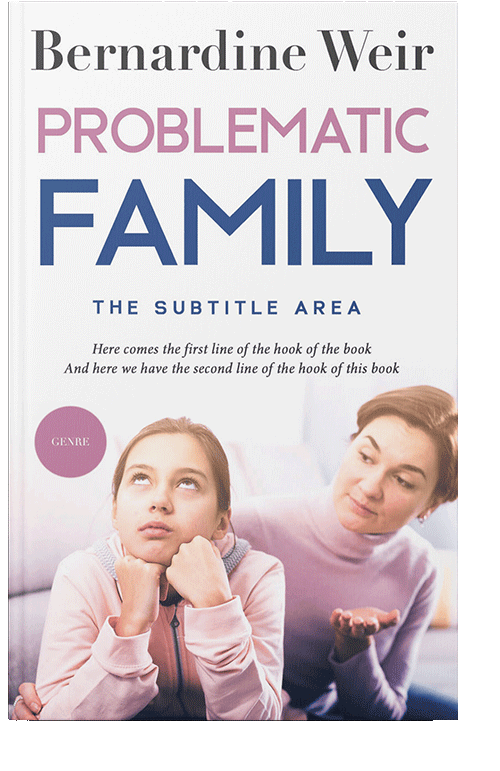 Front view of Bizarre #10259 - Premade Teen & Young Adult Book Cover