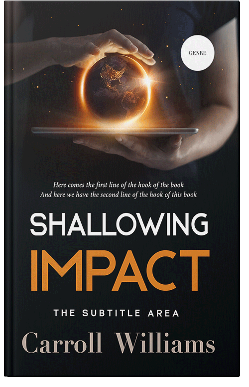 Front view of Antique Brass #10260 - Premade Science & Nature Book Cover